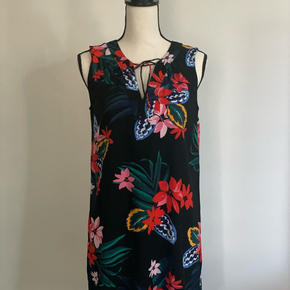 Old Navy Red and Black Dress